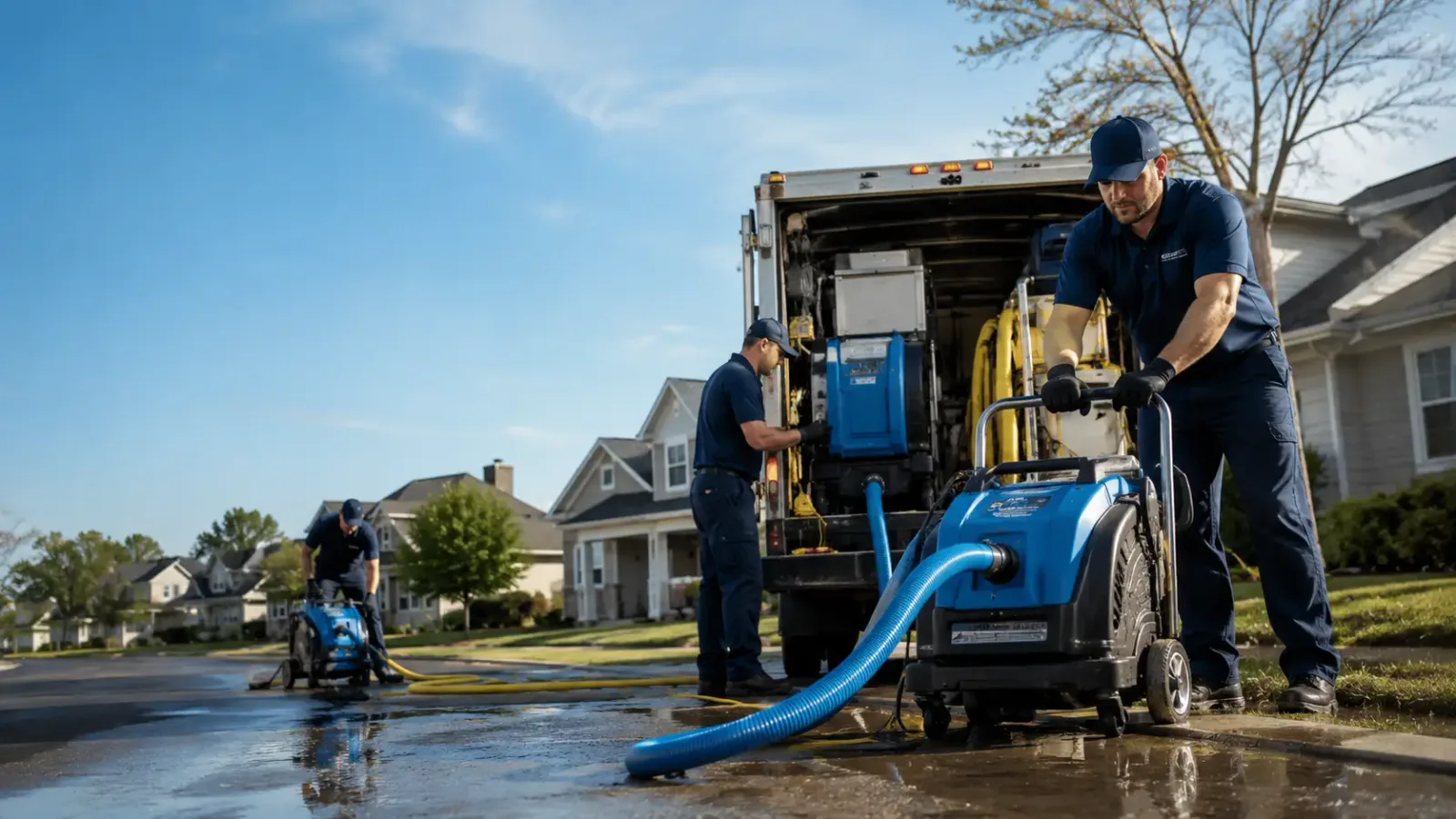 Flood Damage Cleanup in Mount Nebo, WV